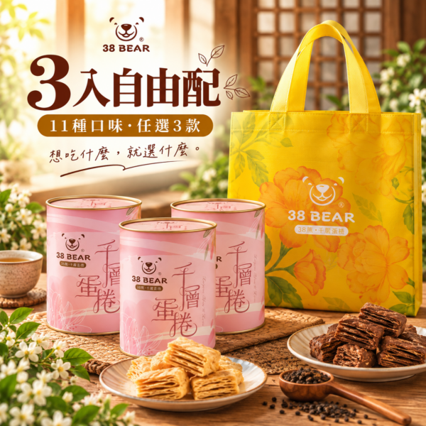 3入提袋組｜自由配