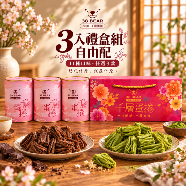3入禮盒組｜自由配