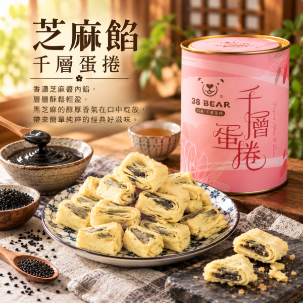 【芝麻餡】蛋奶素